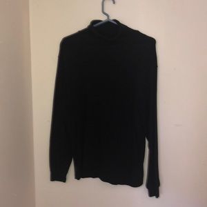 Men black turtle neck